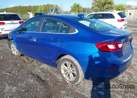 2019 Chevrolet Cruze Lt z USA, uszkodzony, nr VIN 1G1BE5SM6K7101750